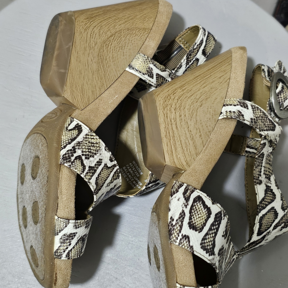 Dr. Scholl's Snake Print Sandals - Picture 4 of 7